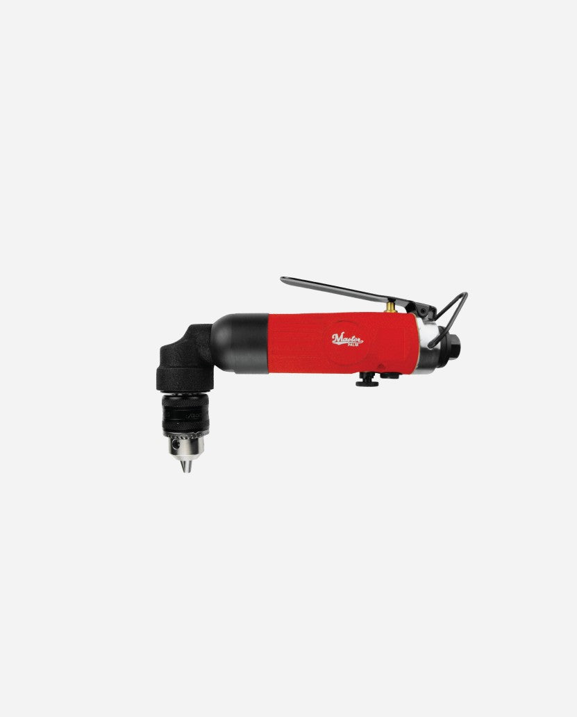 Master Palm 28500-SP Industrial 3/8" 90 Degree right Angle Air Drill Reversible with Keyed Chuck, 1700 Rpm, 0.5 Hp, 28500 - 28500-SP - USD $248.5 - Master Palm Pneumatic